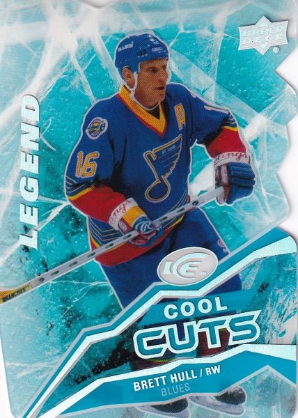 insert karta BRETT HULL 22-23 UD Ice Cool Cuts číslo CC-56